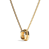 Collier Diamant Coussin - Simple Entourage - L'Impliquée