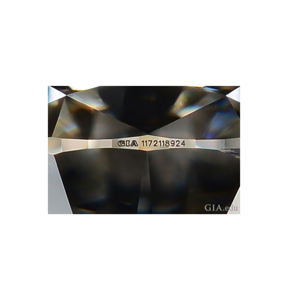 exemple marquage laser diamant gia