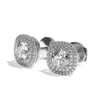 Puces Diamant Rond - Double Entourage - La Bavarde