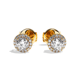 Puces Diamant Rond - Simple Entourage - La Joviale