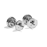 Puces Diamant Rond - Simple Entourage - La Joviale