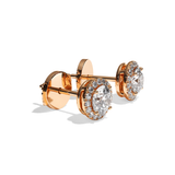 Puces Diamant Rond - Simple Entourage - La Joviale