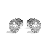 Puces Diamant Oval - Simple Entourage - L'Ingénieuse